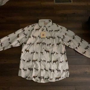 Woolrich size: Large color: cream